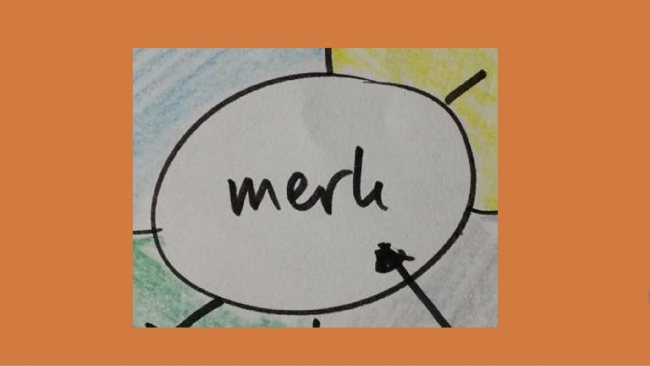 merk het merk als middelpunt